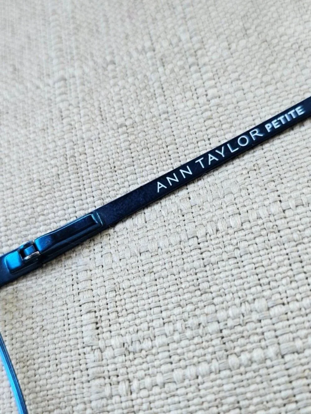 Ann Taylor Petite Eyewear Women Glasses Frame Black/Blue Tone ATP709 Eyeglasses